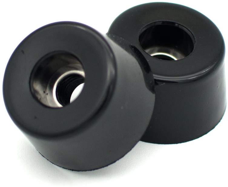 high quality customized round rubber foot with stainless screw