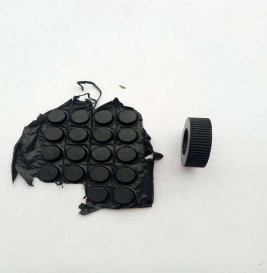 Customized Wear resistant oil waterproof fluoro rubber foot pad FKM parts