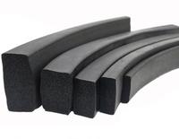 factory supply Rubber product wear-resisting silicone EPDM NBR sponge foam rubber strip made in China