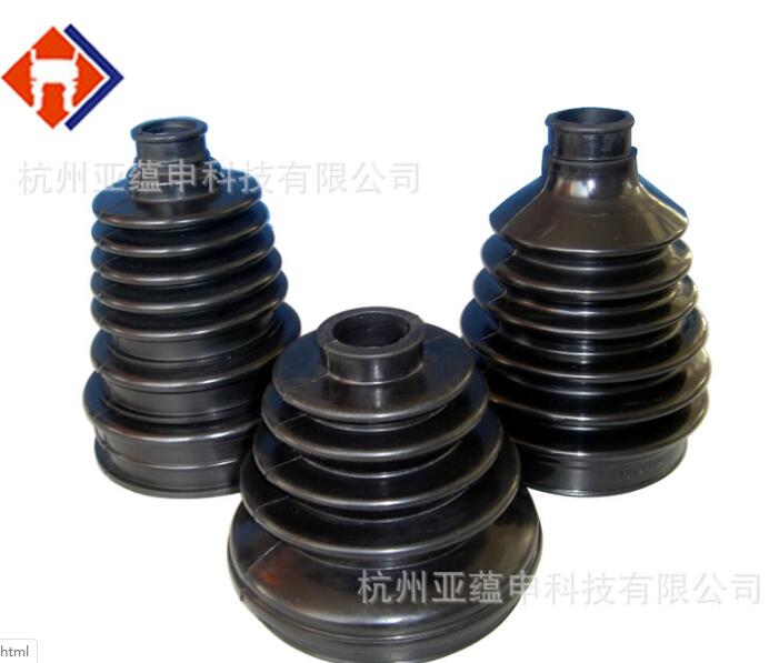 Custom rubber parts dust and oil resistant control lever gear lever protective rubber sleeve