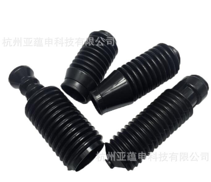 factory supply rubber parts dust and oil resistant protective rubber bellow