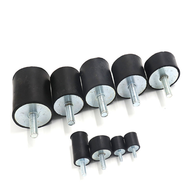Standard or Nonstandard  Black Colour Vibration Isolator Rubber Mounts