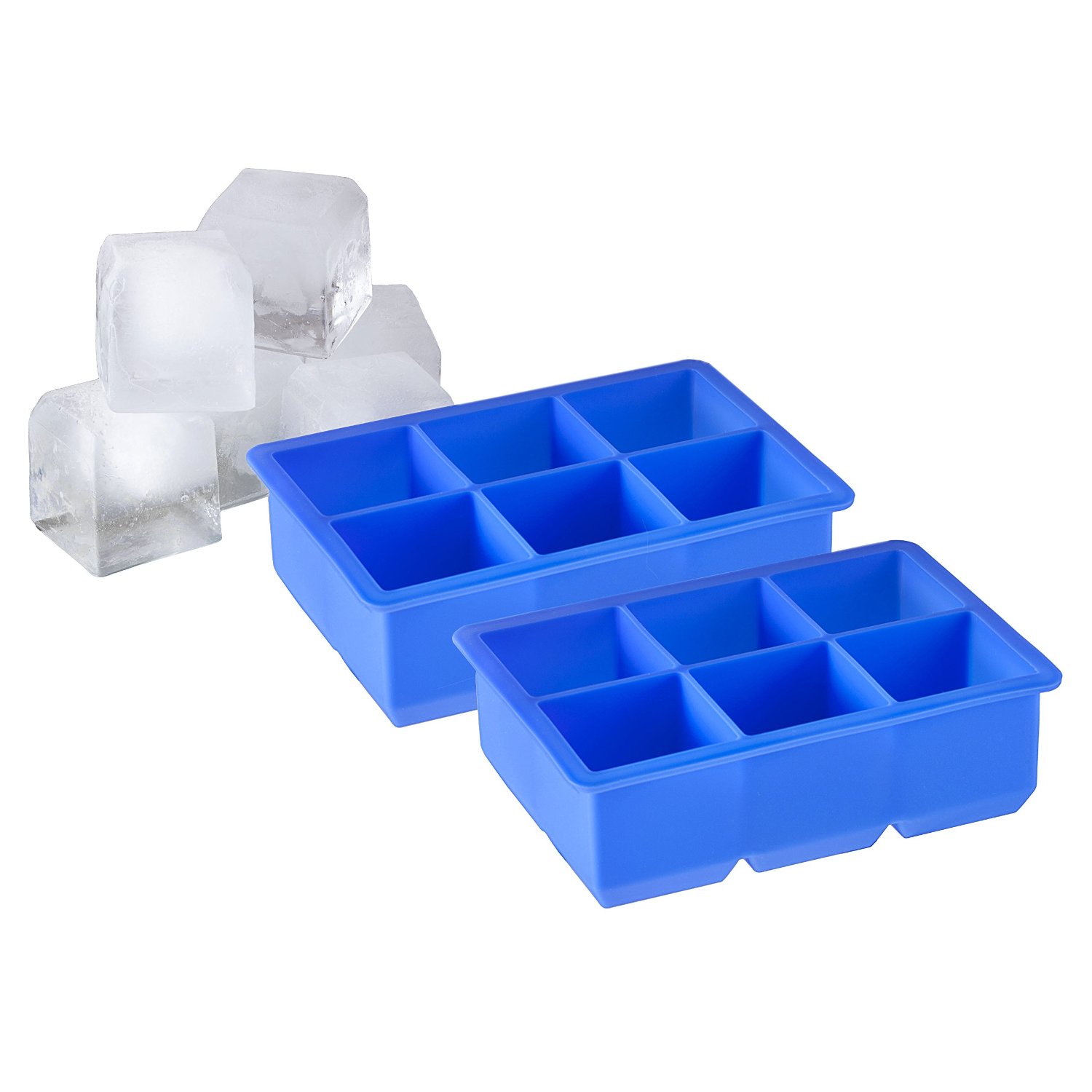 FDA approved silicone tray mold Silicone Ice Cube Trays