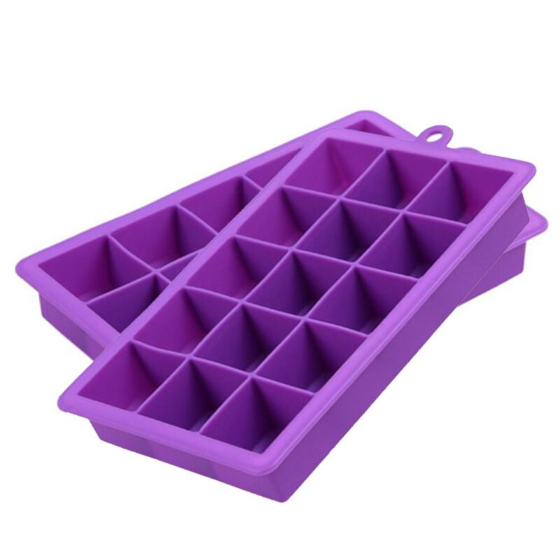 Large Silicone Ice Cube Trays square silicone tray