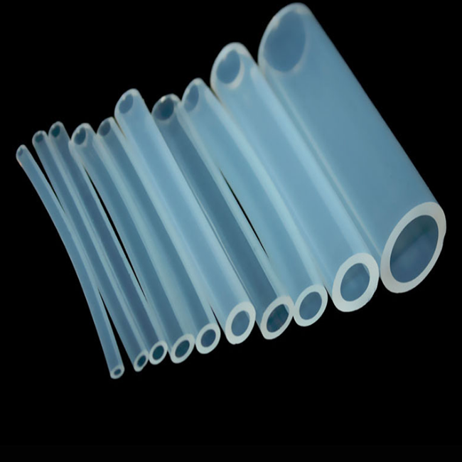 Medical Grade Silicone Tubing Braided Transparent Flexible Hose